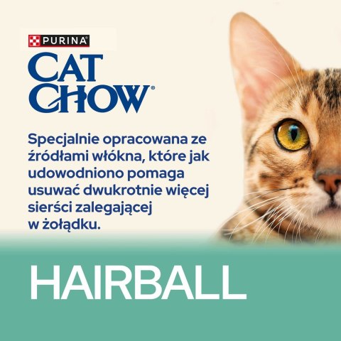 PURINA CAT CHOW Special Care Hairball Control - sucha karma dla kota - 1,5 kg