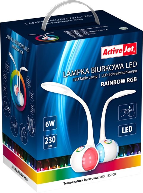 Lampka biurkowa LED AJE-RAINBOW RGB 2