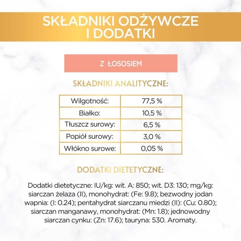 PURINA GOURMET GOLD Mus z łososiem 85g