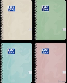 KOŁOZESZYT OXFORD TOUCH PASTEL 2SPI A5 80K 90G K5X5 400175357