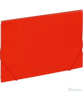 Teczka ZP041 A4 PP na gumkę GRAND czerwona 120-1225