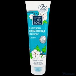 Krem do rąk Cztery Pory Roku glicerynowy z bawełną 130ml