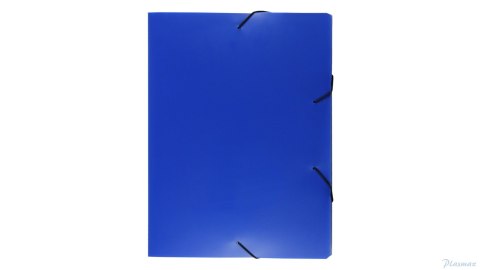 Teczka z gumką pudło 2cm PP niebieska TG-03-03 BIURFOL (X)