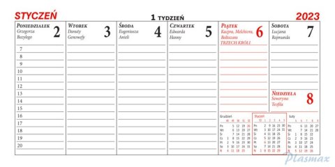 Kalendarz biurowy B12 JOWISZ-2025 BESKIDY