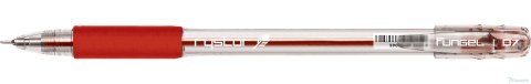 Pióro żelowe G-032/B FUN GEL 0,5mm czerwone RYSTOR 428-001