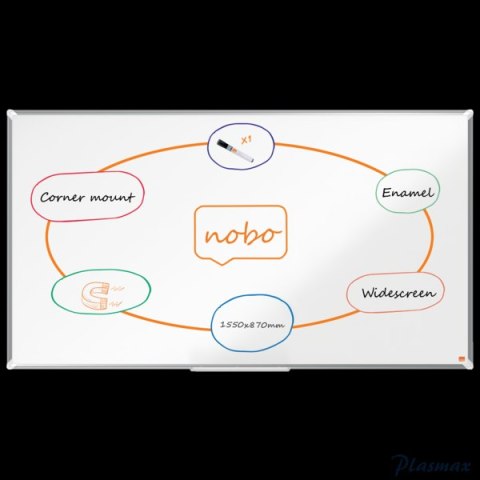 Tablica porcelanowa panoramiczna Nobo Premium Plus 70 1550x870mm 1915368