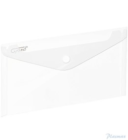 Teczka kopertowa na zatrzask DL ZP-046 biała GRAND 120-1868