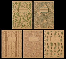 Zeszyt TOP 2000 GO GREEN A5 60k 70g okładka kraft 225g fsc linia z marginesem 400155169