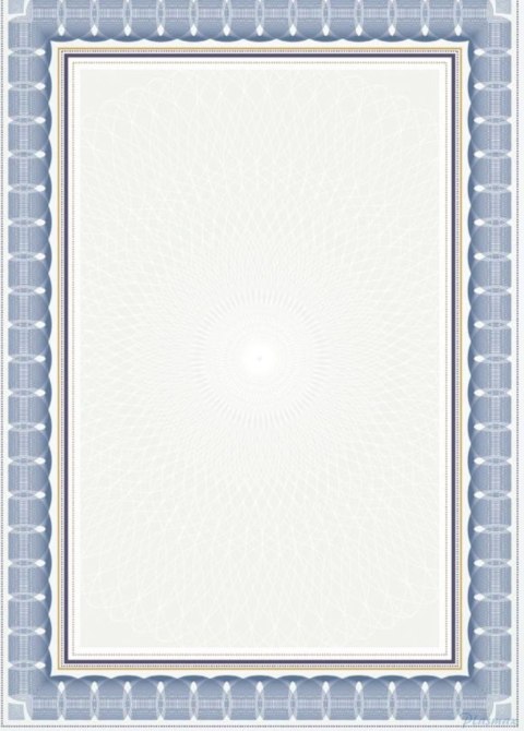 Dyplom ROZETA niebieska 170g (25) 218717 GALERIA PAPIERU