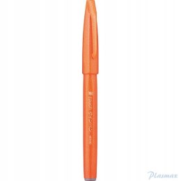 Pisak pędzelkowy do kaligrafii pomarańczowy SES15-F PENTEL
