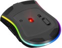 DEFENDER MYSZ BEZPRZEWODOWA GM-709L WARLOCK RF RGB 2400DPI 8P, 5 TRYBÓW PODŚWIETLENIA, DZIUROWANA 52709