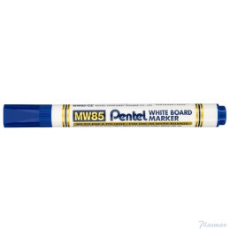 Ekonomiczny marker do białych tablic niebieski MW85-C PENTEL suchościeralny