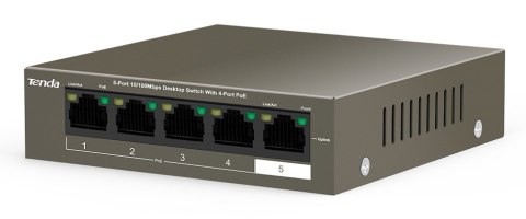 Switch PoE Tenda TEF1105P-4-63W (5x 10/100Mbps)