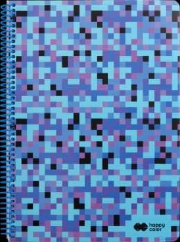 Kołonotatnik PIXI 1, B5, 80k, kratka, 80g/m2, Happy Color HA 4742 1825-PI1