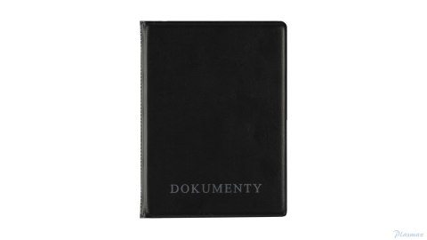 Okładka na dokumenty z dowodem rej. czarne OD-20-05 BIURFOL