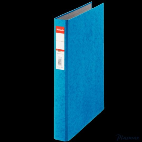 Segregator Esselte Rainbow A4 z 2 kółkami, grzbiet 42 mm, niebieski, , 17933