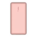 Powerbank Belkin BoostCharge Power Bank 20K 2xUSB-A + 1xUSB-C 20000mAh 15W Rose Gold