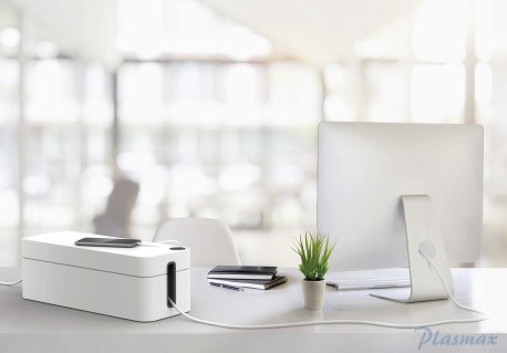 CAVOLINE BOX L, pojemnik na kable duży szary 503010