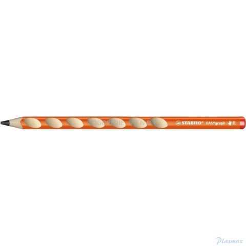 Ołówek STABILO Easygraph HB pomarańczowy dla praworęcznych 322/03-HB