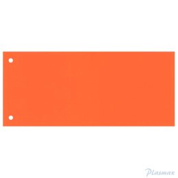 Przekładki 1/3 A4 Maxi Esselte, pomarańczowy, 100 szt., 624449