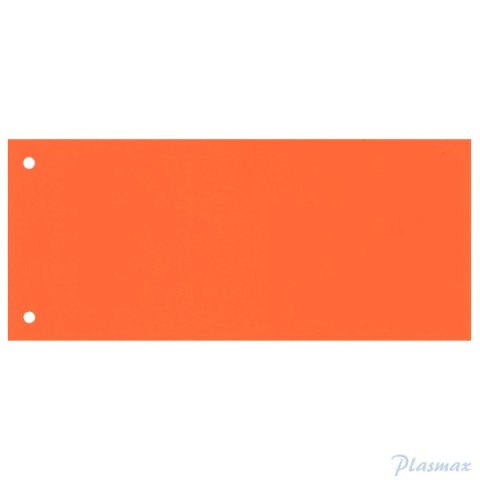 Przekładki 1/3 A4 Maxi Esselte, pomarańczowy, 100 szt., 624449