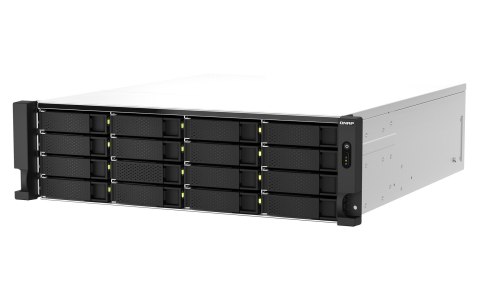 Qnap TS-h2287XU-RP-E2336-32G, 3U, 22 x 2.5"/3.5" SATA + 6 x 2.5" SATA, Intel Xeon E-2378 8C/16T, 32GB UDIMM DDR4 ECC (Max. 128GB