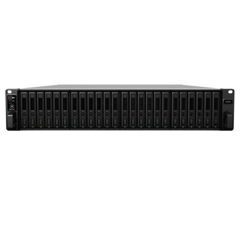 NAS Synology FS3600; 2U RACK; 24x (2.5" SAS/SATA SSD/HDD); Intel Xeon D-1567;,16 GB DDR4 ECC RDIMM (max. 128GB),4 x 1GbE RJ-45, 