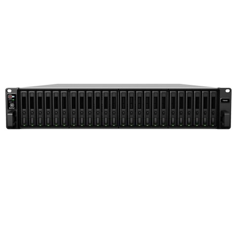 NAS Synology FS6400; 2U RACK; 24x (2.5" SAS/SATA SSD/HDD);; 2 x Intel Xeon Silver 4110;,32 GB DDR4 ECC RDIMM (max. 512GB),2 x 1G
