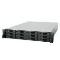 NAS Synology SA3610; 2U RACK; 12x (3.5" SAS HDD/2.5" SAS SSD/3.5" SATA HDD/2.5" SATA SSD); Intel Xeon D-1567; 16 GB DDR4 ECC RDI
