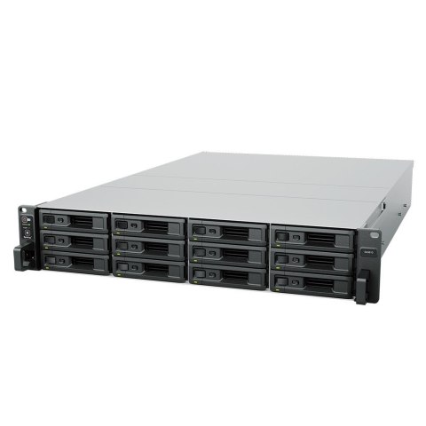 NAS Synology SA3610; 2U RACK; 12x (3.5" SAS HDD/2.5" SAS SSD/3.5" SATA HDD/2.5" SATA SSD); Intel Xeon D-1567; 16 GB DDR4 ECC RDI